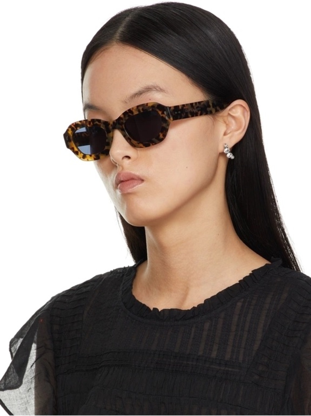 I.S.O. ONLY Isabel Marant Havana Yellow Square Kelsy Sunglasses (SEARCH)